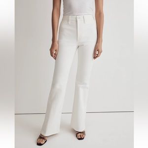 White Perfect Vintage Flare Jean